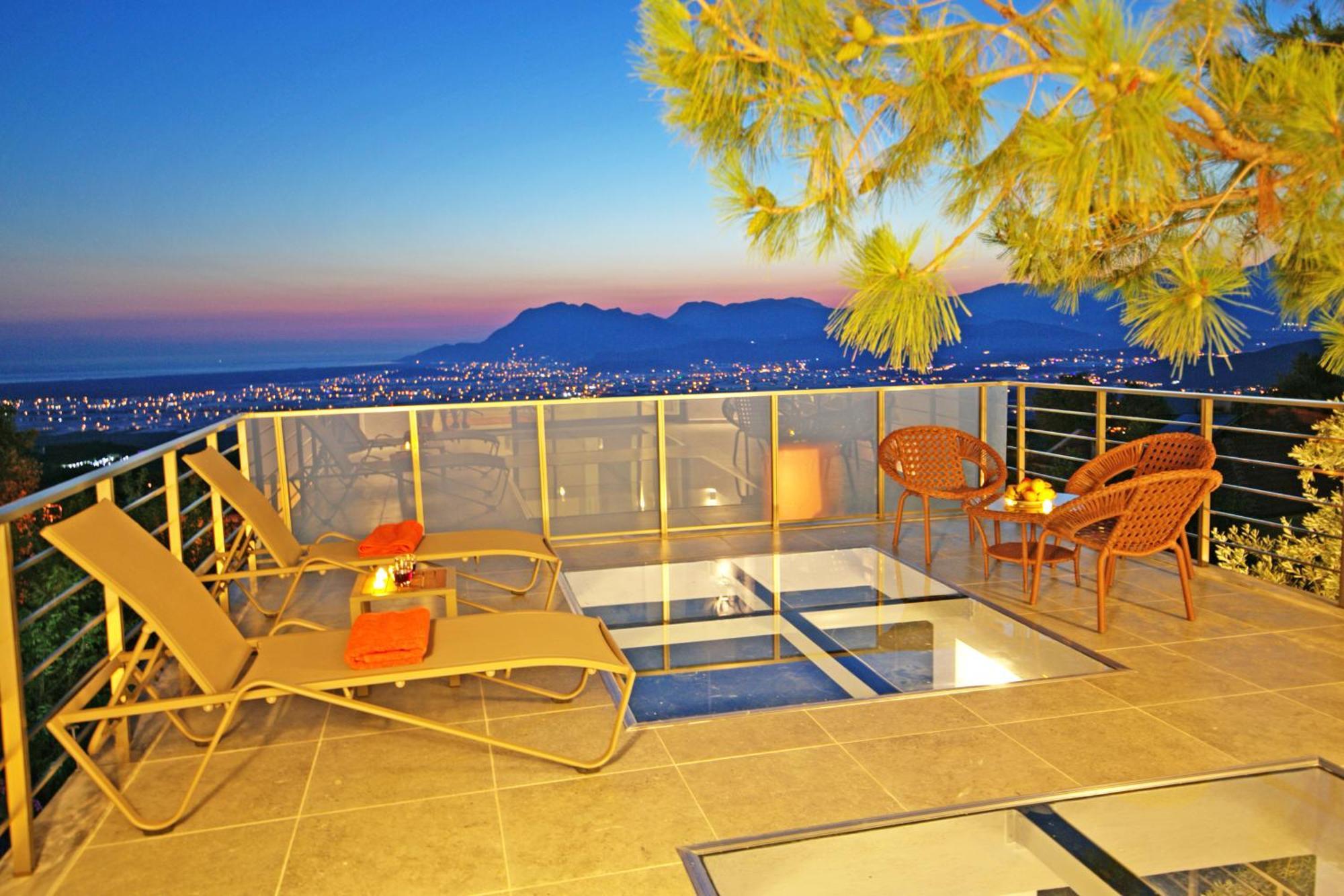 With A Private Heated Pool, Jacuzzi, Overlooking Spectacular Views Of The Sea Villa Kas